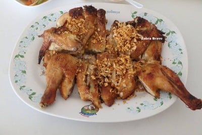 ไก่ย่าง สูตรย่างหนังกรอบ