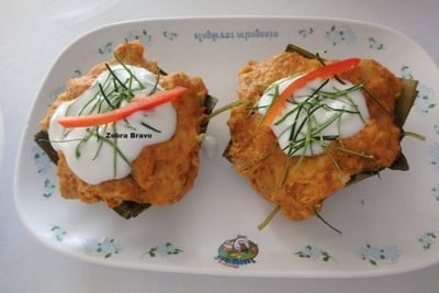 ห่อหมกปลากราย 2 กระทง