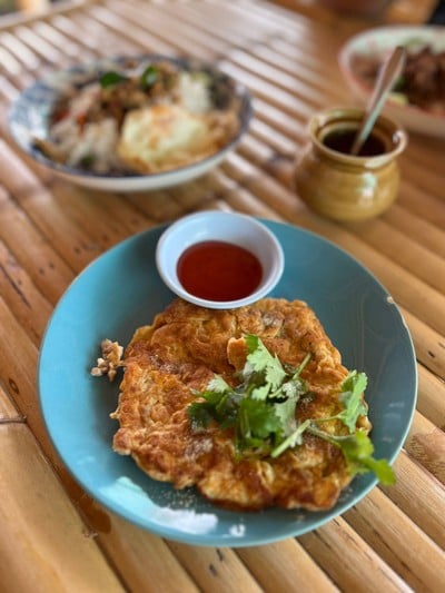 🍳 ไข่เจียวหมูสับ. (ราคา 50 บาท.)
