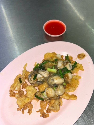 หอยนางรมทอดกรอบ