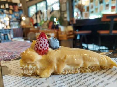 แมคคาเดเมีย คาราเมลเค้ก