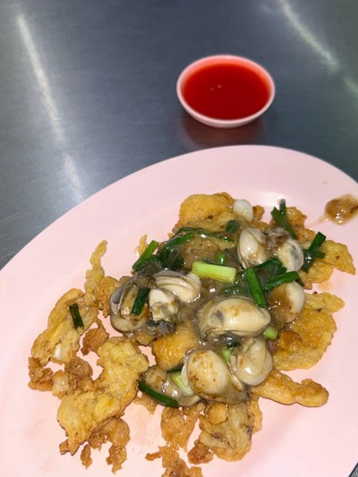 หอยนางรมทอดกรอบ