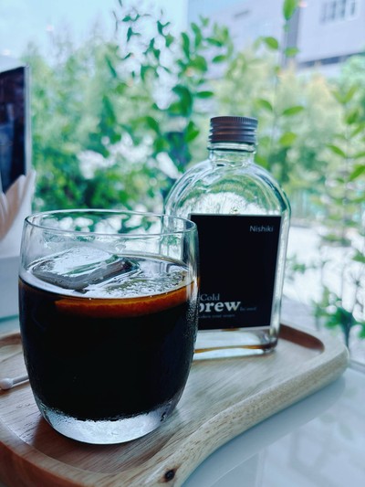 กาแฟสกัดเย็นหมักน้ำผลไม้