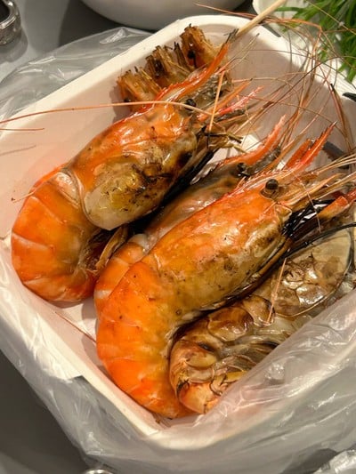 กุ้งเผา