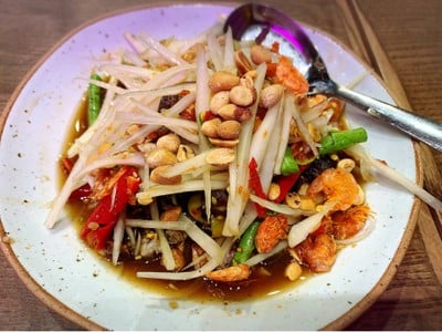 เมนูของร้าน เบิร์นบุษบา พาร์ค สีลม