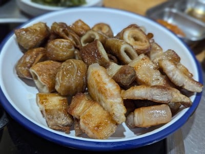 หมูสามชั้นย่าง