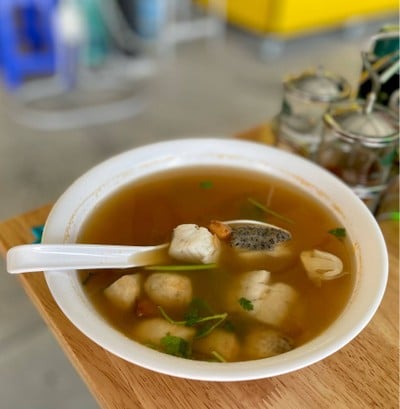 🍲 ข้าวต้มขี้เมาปลากะพง. (ราคา 60 บาท.)