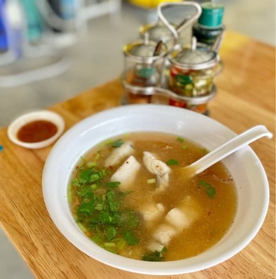 🍲 ข้าวต้มปลากะพง. (ราคา 60 บาท.)