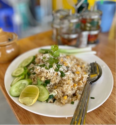 🍛 ข้าวผัดปู. (ราคา 60 บาท.)