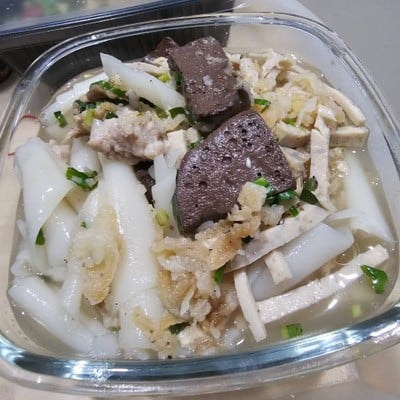 เมนูของร้าน รสนิยมก๋วยจั๊บอุบล สาขาบ่อวิน