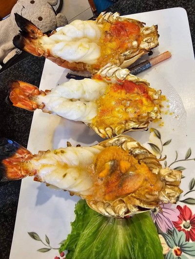กุ้งแม่น้ำเผา