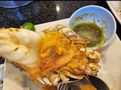 กุ้งแม่น้ำเผา