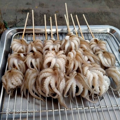 N หมึกย่าง