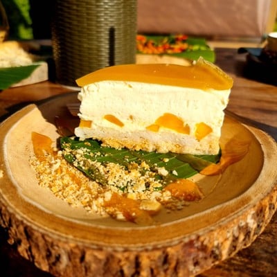 ข้าวเหนียวมะม่วงชีสต์เค้ก