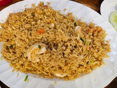 ข้าวผัดมันกุ้ง