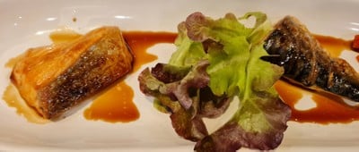 Steak Salmon + Saba