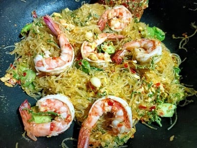 วิธีทำ ผัดสามเหม็น 🌶️ วิธีทำ ผัดสามเหม็น 🌶️