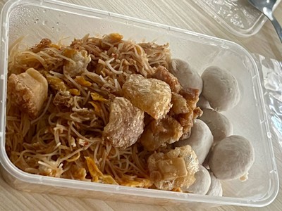 เส้นหมี่คลุก สูตรดั้งเดิม