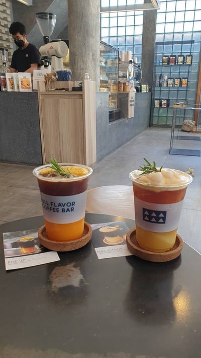 เมนูของร้าน Full Flavor coffee bar