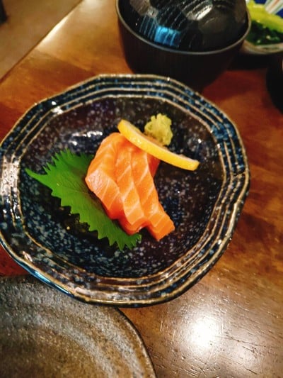 Salmon Sashimi