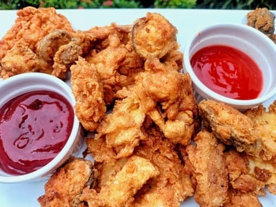 วิธีทำ เห็ดทอด (ฉบับเหมือนไก่ทอดมาก) วิธีทำ เห็ดทอด (ฉบับเหมือนไก่ทอดมาก)
