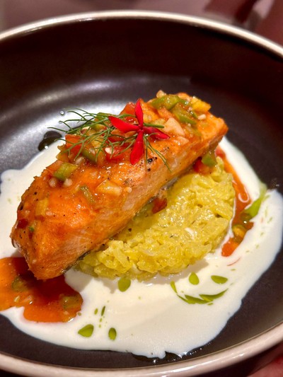 สเต็กแซลมอน