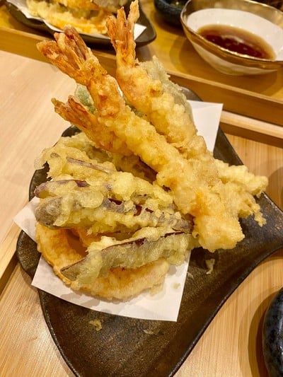Prawn & Vegetable Tempura set
