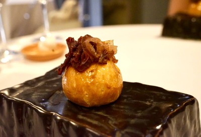 คอร์สอาหารสเปน 9 เมนู รสชาติสุดล้ำลึก มาหมดกุ้ง ปลา หางวัว