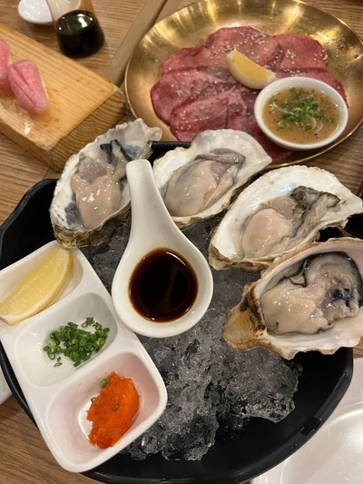 หอยนางรมสด