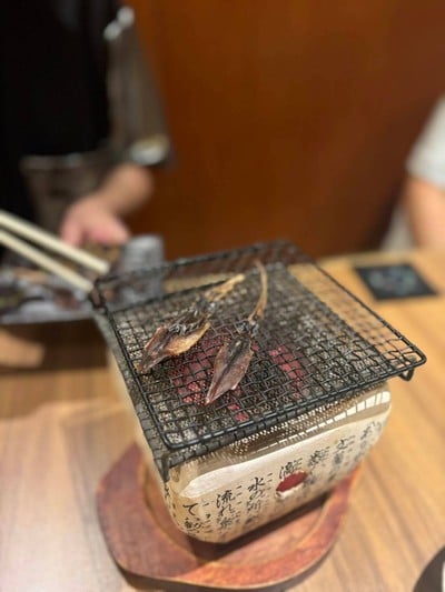 Grilled squid