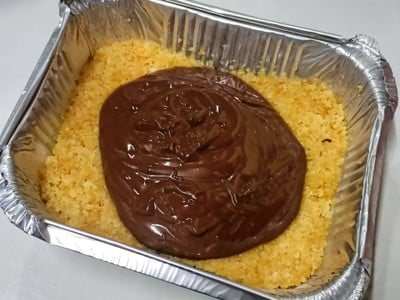 วิธีทำ chocolate cheese pie