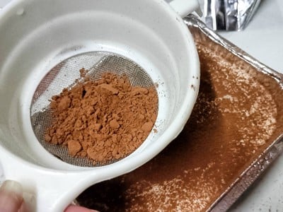 วิธีทำ chocolate cheese pie