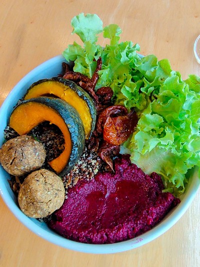 Rainbow Vegan Bowl