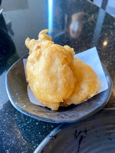 ปลาหมึกทอด