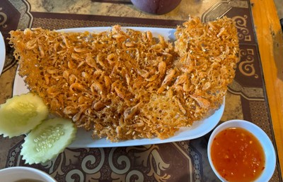 กุ้งฝอยชุบแป้งทอด