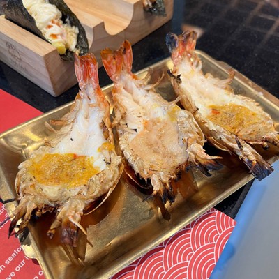 Grilled River Prawn