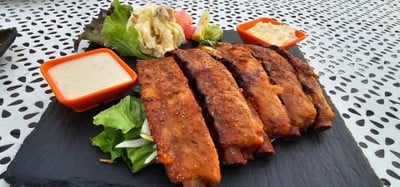 ซี่โครงหมูย่างซอสมิโสะ