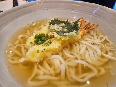 Kake Tempura Udon