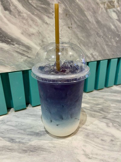 ชานมอัญชัน