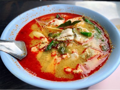 ต้มยำเนื้อปลาใส่ไข่ปลา พิเศษ