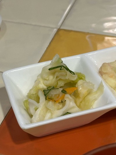 ชุดเทโชกุผัดมะระโอกินาว่า