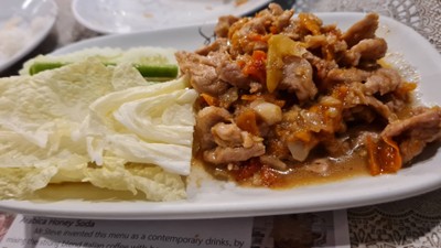 หมูผัดกะปิ
