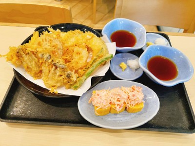 Tenya Veggie / Tamago Ebigo