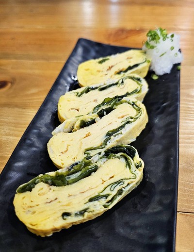 ไข่หวานสาหร่ายปลาชิราชิ