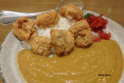 ข้าวหน้าแกงกะหรี่ไก่คาราอาเกะ