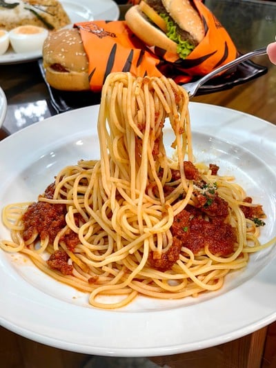 สปาเก็ตตี้ซอสเนื้อ