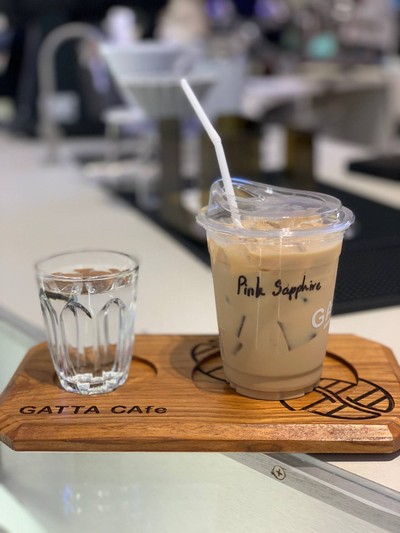 Iced Caffe Latte Special Beans