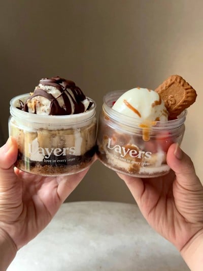 เมนูของร้าน Layers สามย่าน