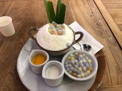 Salty Egg Yolk Bua-loi Bingsu