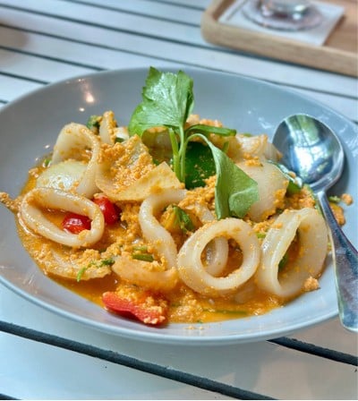 เมนูของร้าน กะทิบ้านอาหารไทยและขนม